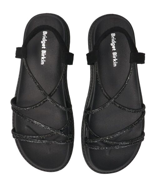 Bridget Birkin / ブリジットバーキン サンダル | 【Bridget Birkin】ビジュークロスベルトサンダル | 詳細5