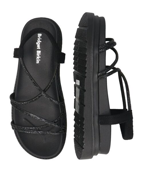 Bridget Birkin / ブリジットバーキン サンダル | 【Bridget Birkin】ビジュークロスベルトサンダル | 詳細6