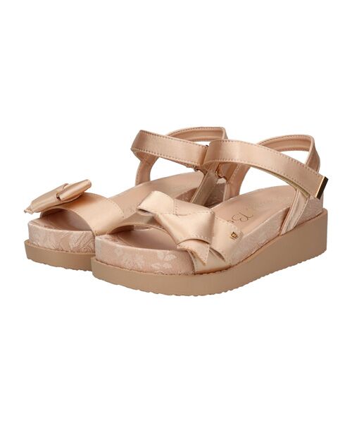 Bridget Birkin / ブリジットバーキン サンダル | 【Bridget Birkin】リボンベルトジャガードサンダル | 詳細8