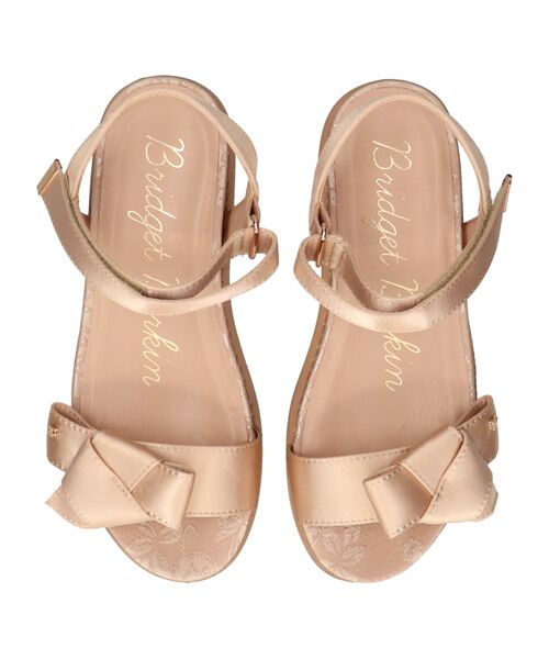 Bridget Birkin / ブリジットバーキン サンダル | 【Bridget Birkin】リボンベルトジャガードサンダル | 詳細12