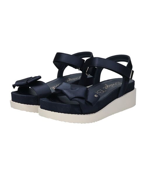 Bridget Birkin / ブリジットバーキン サンダル | 【Bridget Birkin】リボンベルトジャガードサンダル | 詳細15