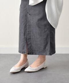 Bridget Birkin / ブリジットバーキン フラットシューズ | 【PARADIS COULEUR】チュールネットレイヤードパンプス-(31016P)