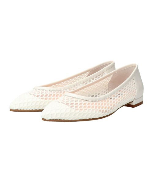 Bridget Birkin / ブリジットバーキン フラットシューズ | 【PARADIS COULEUR】チュールネットレイヤードパンプス-(31016P) | 詳細14