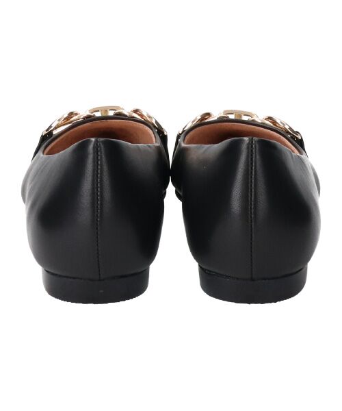 Bridget Birkin / ブリジットバーキン フラットシューズ | 【PARADIS COULEUR】ポインテッドトウメタルビットパンプス-(31017P) | 詳細5