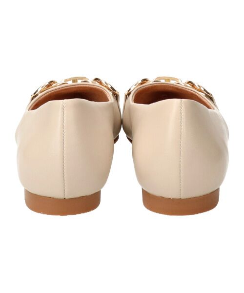 Bridget Birkin / ブリジットバーキン フラットシューズ | 【PARADIS COULEUR】ポインテッドトウメタルビットパンプス-(31017P) | 詳細24