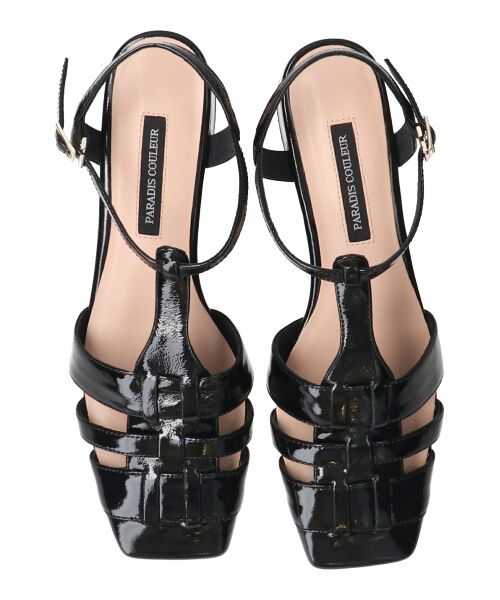 Bridget Birkin / ブリジットバーキン パンプス | 【PARADIS COULEUR】グルカテイストアンクルストラップサンダル-(31301P) | 詳細6