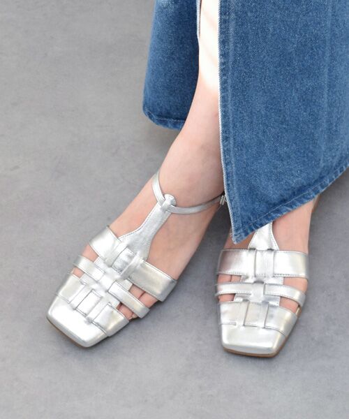 Bridget Birkin / ブリジットバーキン パンプス | 【PARADIS COULEUR】グルカテイストアンクルストラップサンダル-(31301P) | 詳細24