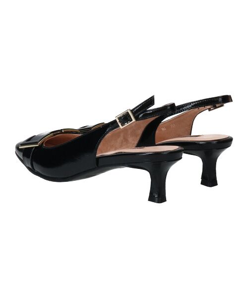 Bridget Birkin / ブリジットバーキン パンプス | 【PARADIS COULEUR】スクエアトウバックルバックバンドパンプス-(31302P) | 詳細12