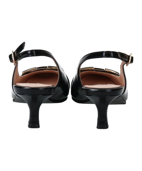 Bridget Birkin / ブリジットバーキン パンプス | 【PARADIS COULEUR】スクエアトウバックルバックバンドパンプス-(31302P) | 詳細13