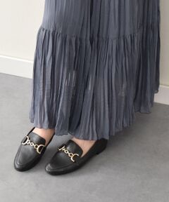 Bridget Birkin / ブリジットバーキン ビジネス・ドレスシューズ | 【PARADIS COULEUR】ラウンドトウチェーンビットローファー-(31604P)