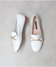 Bridget Birkin / ブリジットバーキン ビジネス・ドレスシューズ | 【PARADIS COULEUR】ラウンドトウチェーンビットローファー-(31604P)