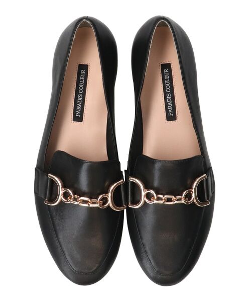 Bridget Birkin / ブリジットバーキン ビジネス・ドレスシューズ | 【PARADIS COULEUR】ラウンドトウチェーンビットローファー-(31604P) | 詳細5