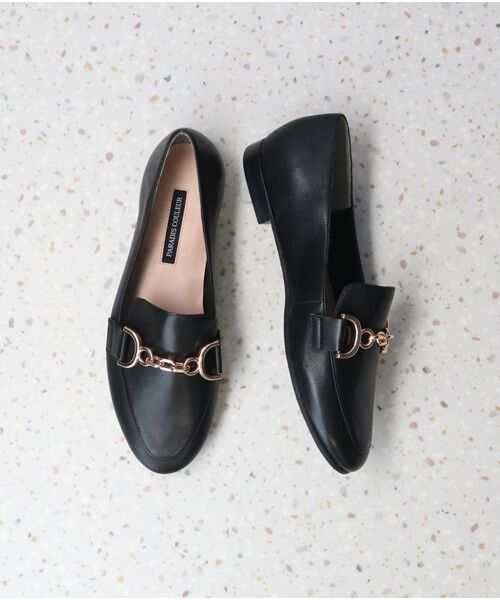 Bridget Birkin / ブリジットバーキン ビジネス・ドレスシューズ | 【PARADIS COULEUR】ラウンドトウチェーンビットローファー-(31604P) | 詳細7