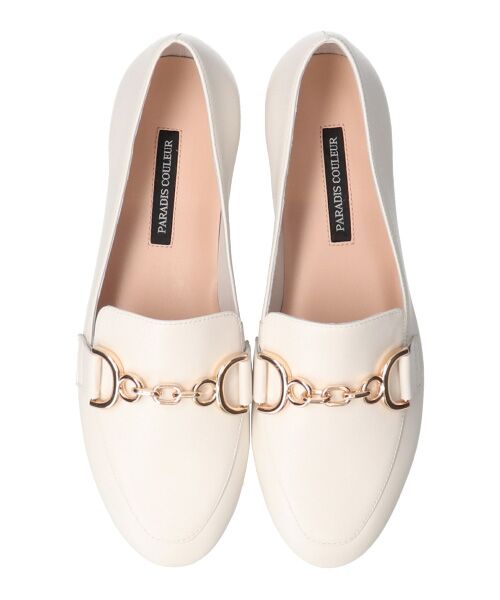 Bridget Birkin / ブリジットバーキン ビジネス・ドレスシューズ | 【PARADIS COULEUR】ラウンドトウチェーンビットローファー-(31604P) | 詳細18