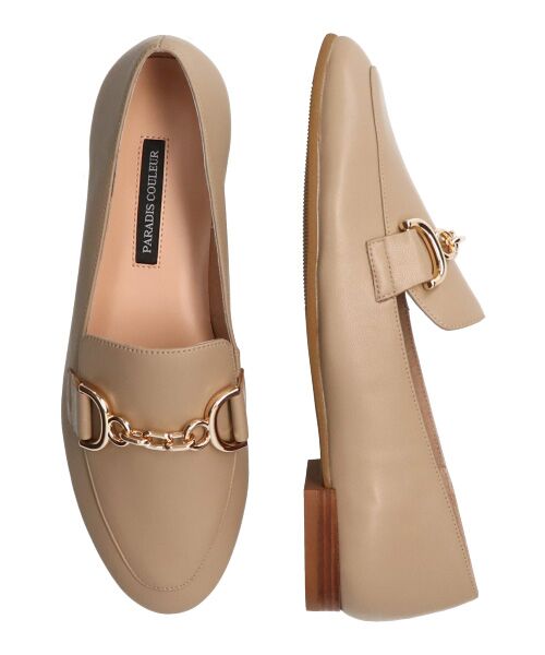 Bridget Birkin / ブリジットバーキン ビジネス・ドレスシューズ | 【PARADIS COULEUR】ラウンドトウチェーンビットローファー-(31604P) | 詳細30