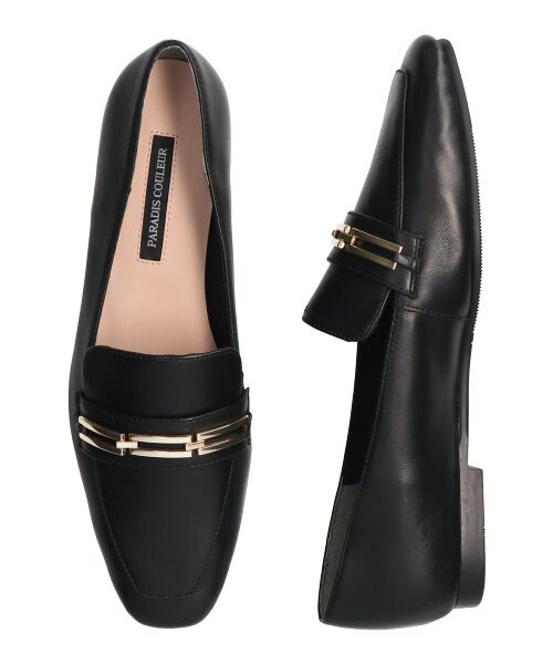 Bridget Birkin / ブリジットバーキン ビジネス・ドレスシューズ | 【PARADIS COULEUR】フラットチェーンローファー-(31606P) | 詳細6