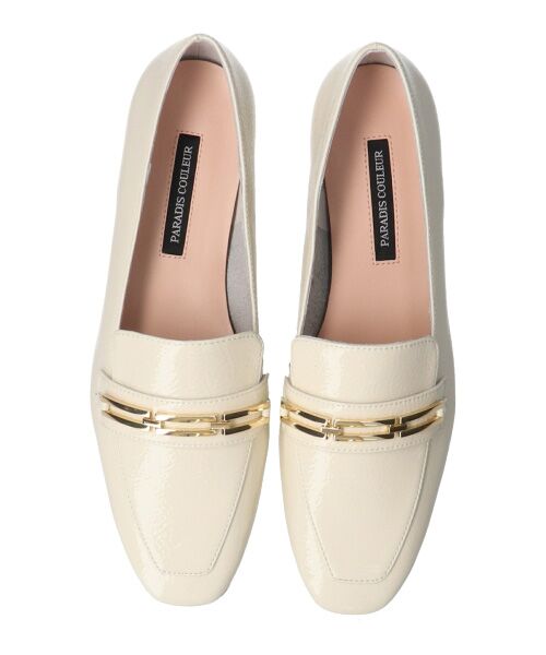 Bridget Birkin / ブリジットバーキン ビジネス・ドレスシューズ | 【PARADIS COULEUR】フラットチェーンローファー-(31606P) | 詳細26