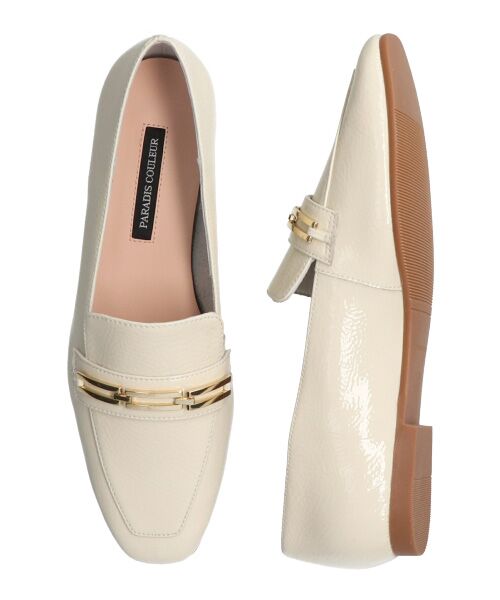 Bridget Birkin / ブリジットバーキン ビジネス・ドレスシューズ | 【PARADIS COULEUR】フラットチェーンローファー-(31606P) | 詳細27