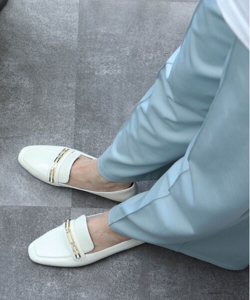 Bridget Birkin / ブリジットバーキン ビジネス・ドレスシューズ | 【PARADIS COULEUR】フラットチェーンローファー-(31606P) | 詳細29