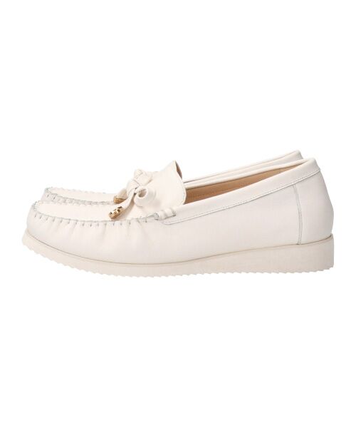 Bridget Birkin / ブリジットバーキン ビジネス・ドレスシューズ | 【PARADIS COULEUR】リボンモチーフレザーモカシン-(31607P) | 詳細12