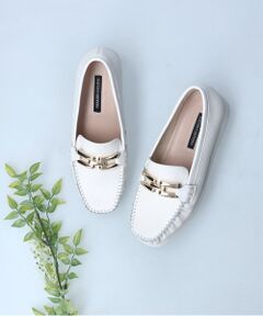 Bridget Birkin / ブリジットバーキン ビジネス・ドレスシューズ | 【PARADIS COULEUR】メタルビットレザーモカシン-(31608P)