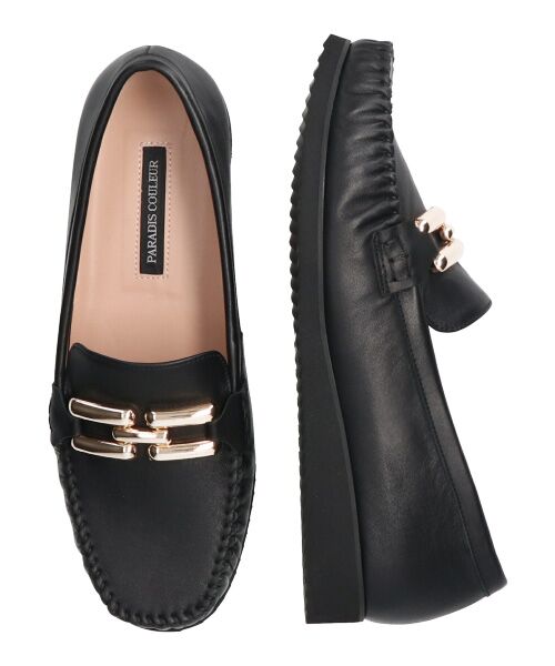 Bridget Birkin / ブリジットバーキン ビジネス・ドレスシューズ | 【PARADIS COULEUR】メタルビットレザーモカシン-(31608P) | 詳細8