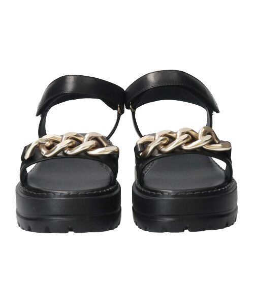 Bridget Birkin / ブリジットバーキン サンダル | 【PARADIS COULEUR】アンクルストラップ厚底チェーンサンダル-(32115P) | 詳細1
