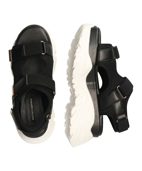 Bridget Birkin / ブリジットバーキン サンダル | 【PARADIS COULEUR】トラックソールスポーツサンダル-(32116P) | 詳細7