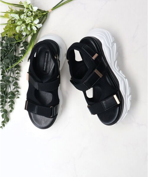 Bridget Birkin / ブリジットバーキン サンダル | 【PARADIS COULEUR】トラックソールスポーツサンダル-(32116P) | 詳細9