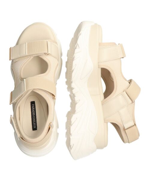 Bridget Birkin / ブリジットバーキン サンダル | 【PARADIS COULEUR】トラックソールスポーツサンダル-(32116P) | 詳細19