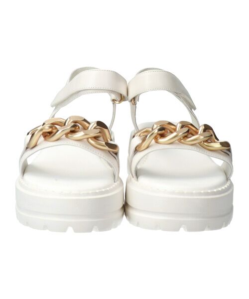 Bridget Birkin / ブリジットバーキン サンダル | 【PARADIS COULEUR】アンクルストラップ厚底チェーンサンダル-(32147P) | 詳細12