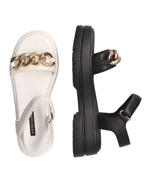 Bridget Birkin / ブリジットバーキン サンダル | 【PARADIS COULEUR】アンクルストラップ厚底チェーンサンダル-(32147P) | 詳細21