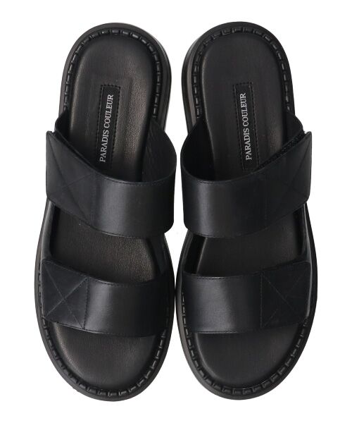 Bridget Birkin / ブリジットバーキン サンダル | 【PARADIS COULEUR】厚底スライドサンダル-(32148P) | 詳細6