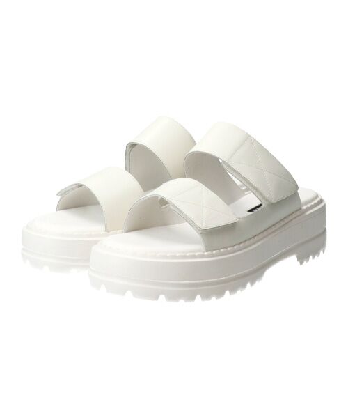 Bridget Birkin / ブリジットバーキン サンダル | 【PARADIS COULEUR】厚底スライドサンダル-(32148P) | 詳細13