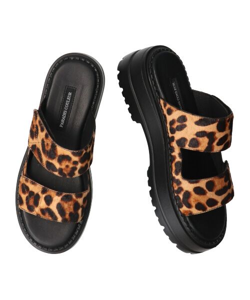 Bridget Birkin / ブリジットバーキン サンダル | 【PARADIS COULEUR】厚底スライドサンダル-(32148P) | 詳細29