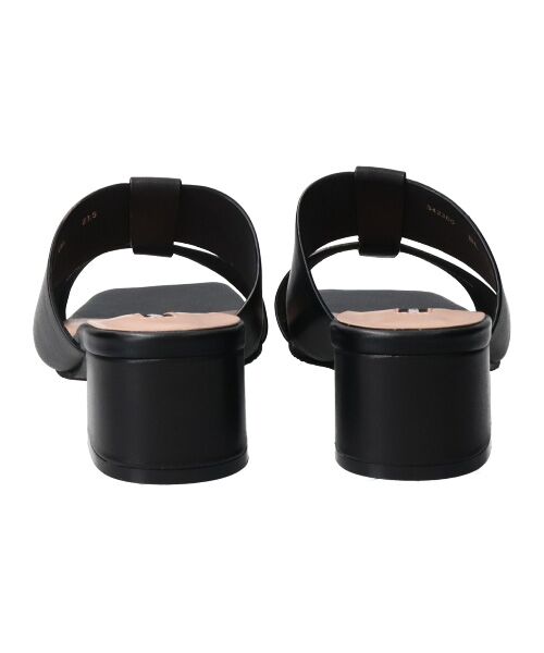 Bridget Birkin / ブリジットバーキン サンダル | 【PARADIS COULEUR】スクエアトウレザーミュールサンダル-(32300P) | 詳細5