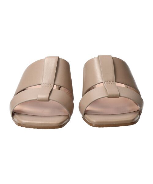 Bridget Birkin / ブリジットバーキン サンダル | 【PARADIS COULEUR】スクエアトウレザーミュールサンダル-(32300P) | 詳細9