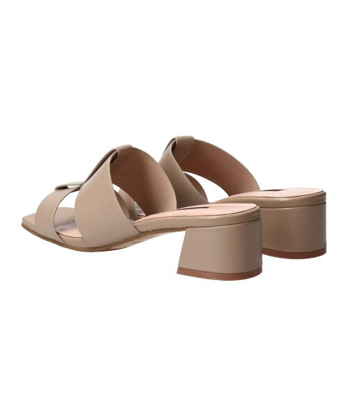 Bridget Birkin / ブリジットバーキン サンダル | 【PARADIS COULEUR】スクエアトウレザーミュールサンダル-(32300P) | 詳細12