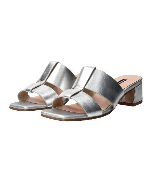 Bridget Birkin / ブリジットバーキン サンダル | 【PARADIS COULEUR】スクエアトウレザーミュールサンダル-(32300P) | 詳細19