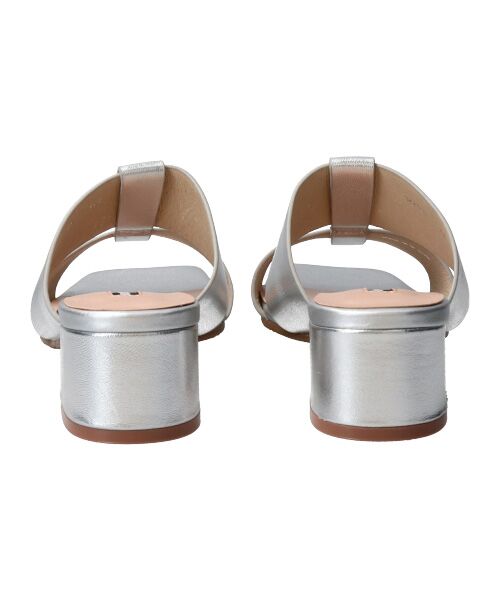 Bridget Birkin / ブリジットバーキン サンダル | 【PARADIS COULEUR】スクエアトウレザーミュールサンダル-(32300P) | 詳細22