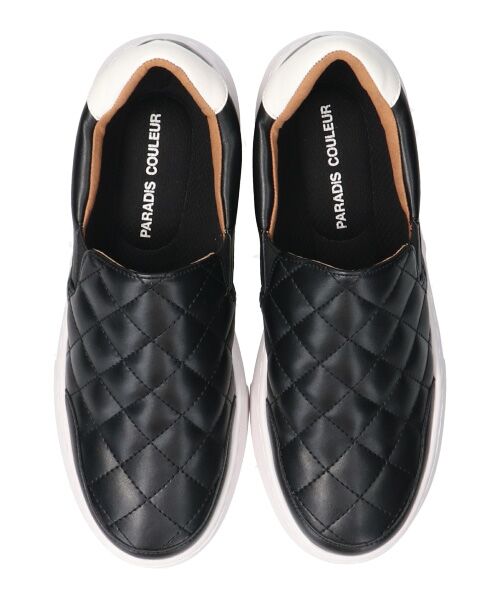Bridget Birkin / ブリジットバーキン スニーカー | 【PARADIS COULEUR】キルティング軽量スリッポンスニーカー-(35002P) | 詳細6