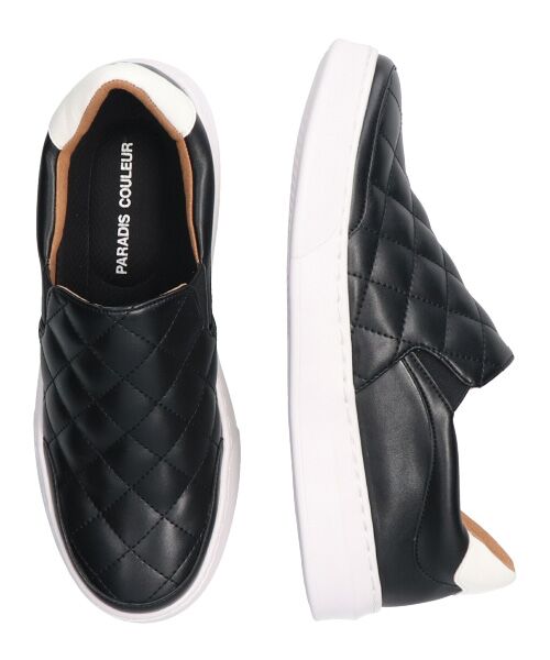 Bridget Birkin / ブリジットバーキン スニーカー | 【PARADIS COULEUR】キルティング軽量スリッポンスニーカー-(35002P) | 詳細8