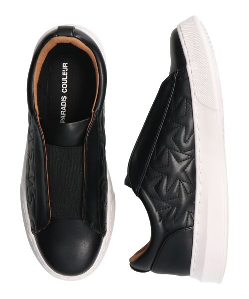 Bridget Birkin / ブリジットバーキン スニーカー | 【PARADIS COULEUR】星型キルティングエラスティックスニーカー-(35003P) | 詳細8