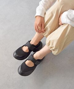 Bridget Birkin / ブリジットバーキン スニーカー | 【PARADIS COULEUR】ボリュームソールストラップスニーカー-(35004P)