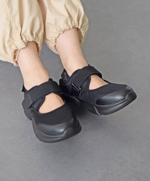 Bridget Birkin / ブリジットバーキン スニーカー | 【PARADIS COULEUR】ボリュームソールストラップスニーカー-(35004P) | 詳細10