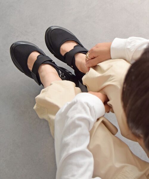 Bridget Birkin / ブリジットバーキン スニーカー | 【PARADIS COULEUR】ボリュームソールストラップスニーカー-(35004P) | 詳細11