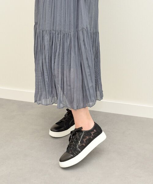 Bridget Birkin / ブリジットバーキン スニーカー | 【Round About】レーススニーカー-(45010D) | 詳細1