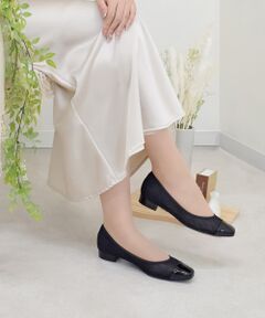 Bridget Birkin / ブリジットバーキン パンプス | 【Bridget Birkin】花柄レースコンビパンプス-(51022B)