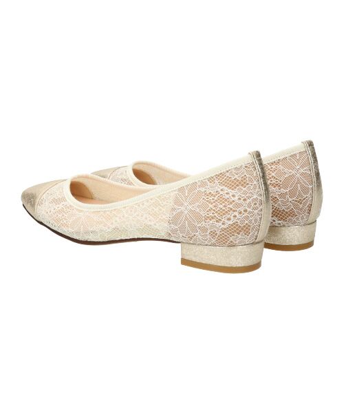 Bridget Birkin / ブリジットバーキン パンプス | 【Bridget Birkin】花柄レースコンビパンプス-(51022B) | 詳細13