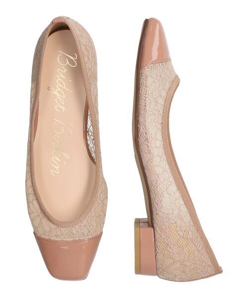 Bridget Birkin / ブリジットバーキン パンプス | 【Bridget Birkin】花柄レースコンビパンプス-(51022B) | 詳細27